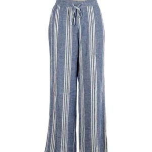 Old Navy Tie Waist Linen Pants